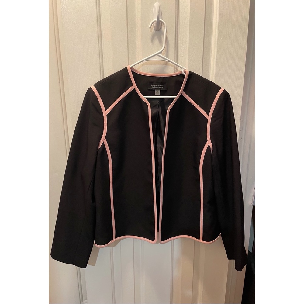 Black and Pink Blazer